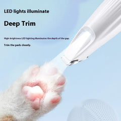 Pet LED Paw Trimmer Clipper