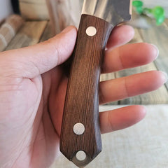 Portable Outdoor Meat Knife with Sheath and Kitchen Tools