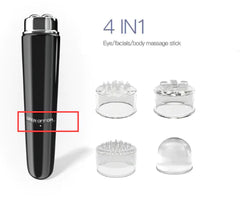 4 In 1 Electric Facial Massager Micro Vibration Eye Beauty Instrument For Relax Eye Dark Circles Eye Bags Puffiness Eye Massage