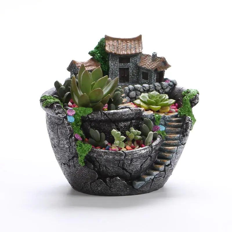 Succulent Planter for Home Gardening (Assorted Pots)