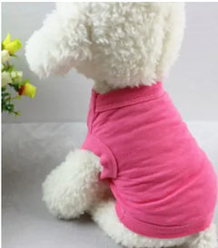 Pure Cotton Dog Vest for Pets
