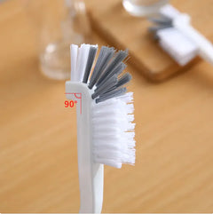 Kitchen Tools Clean Narrow Brush Plastic Cleaning Brush Long Handle Milk Bottle Glass Tube Cleaning Pan Bowl Brush Kit