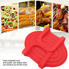 Creative Silicone Kitchen Tools with Strainer and Roasting Gear