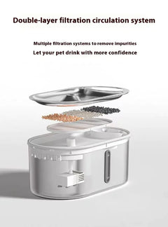 Infrared Sensor Pet Water Fountain