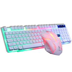 Gaming Wired Keyboard and Mouse Set with LED Lights