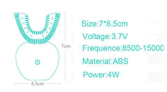 360° Automatic Electric Toothbrush