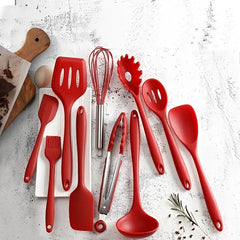 10pcs Non-Stick Silicone Cooking Utensils Set