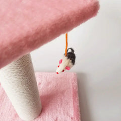 Cat Tree with Scratching Post and Toys