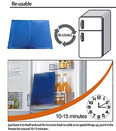 Lauva Self-Cooling Gel Mat for Pets (Cats & Dogs)