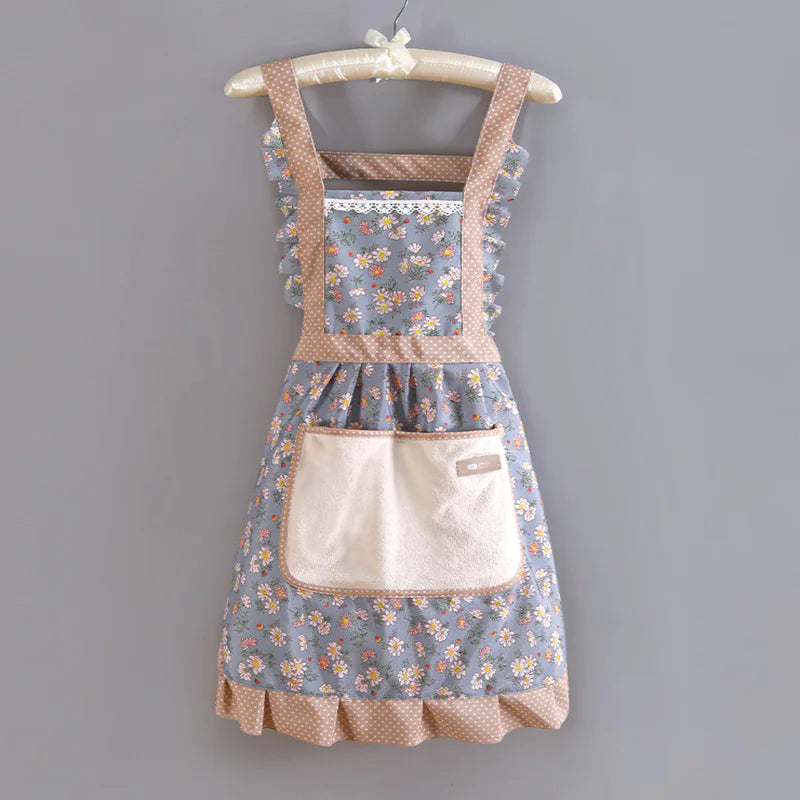 Princess Cooking Waist Work Apron