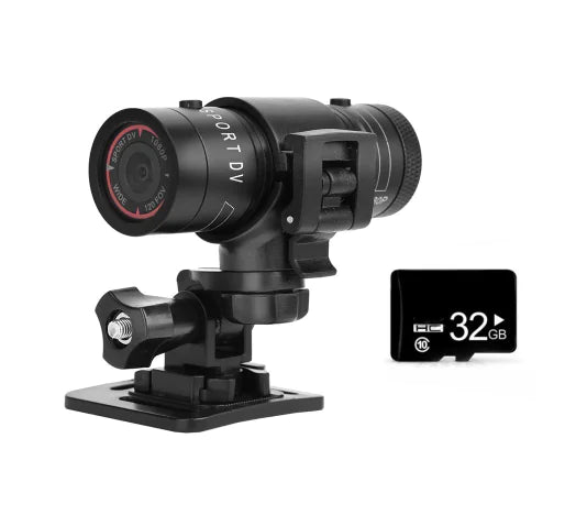 Outdoor Bicycle Recorder with HD F9 Action Camera (One Set)