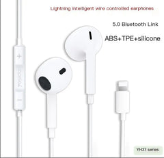 Wired Earphones for iPhone - 5.0 Bluetooth, In-Ear