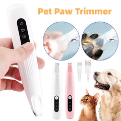 Pet LED Paw Trimmer Clipper
