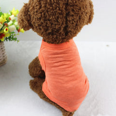 Pure Cotton Dog Vest for Pets