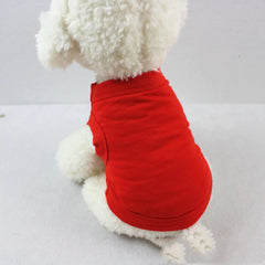 Pure Cotton Dog Vest for Pets