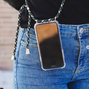 Cross Shoulder Strap-Necklace iPhone Case