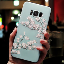 Load image into Gallery viewer, 3D Flower Emboss Samsung Galaxy Case