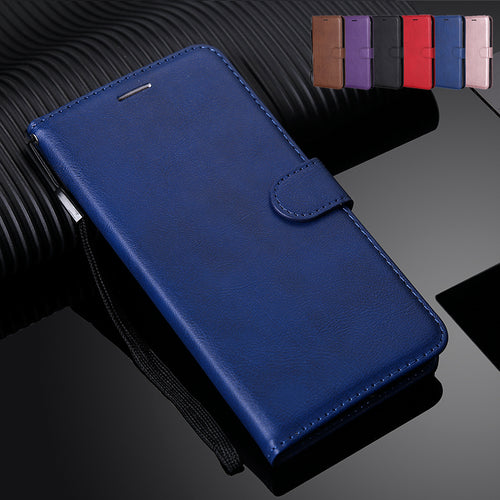 Solid Wallet iPhone Flip Case