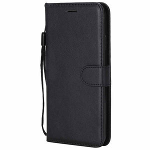 Solid Wallet iPhone Flip Case