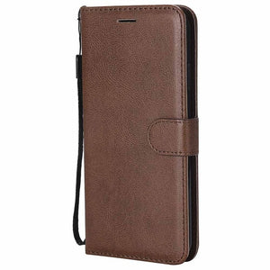 Solid Wallet iPhone Flip Case