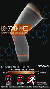 SIBOTE 3D Knitting Compression Lengthen Leg Sleeve