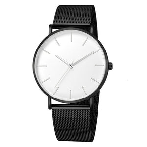 PLUOYO Stainless Steel Men's Wrist Watch