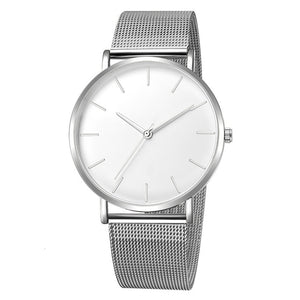 PLUOYO Stainless Steel Men's Wrist Watch