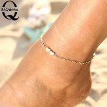 Load image into Gallery viewer, ASQUEEN Fine Ankle Bracelet Cheville Barefoot Sandals Foot Jewelry Leg Chain On Foot For Women