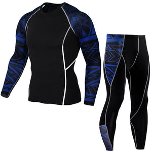 JINDI Men's Winter Thermal Underwear Sportswear Set