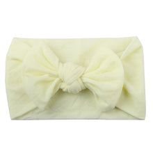 Load image into Gallery viewer, BONJEAN New Baby Nylon Headband Soft Rabbit Bow Knot Turban