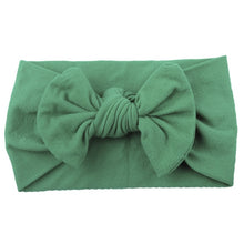 Load image into Gallery viewer, BONJEAN New Baby Nylon Headband Soft Rabbit Bow Knot Turban