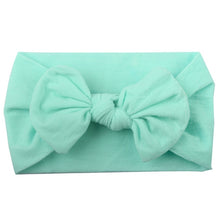 Load image into Gallery viewer, BONJEAN New Baby Nylon Headband Soft Rabbit Bow Knot Turban