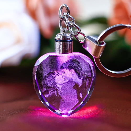 CRYSTAL Personalized  Keychain