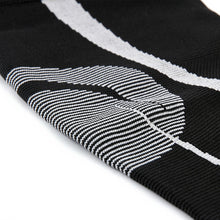 Load image into Gallery viewer, SIBOTE Four-Way Black Elastic Striped Leg Sleeve