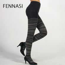 Load image into Gallery viewer, FENNASI Autumn / Winter Striped Women&#39;s Tights